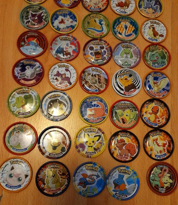 Metal  tazo kapsle  Pokemon
