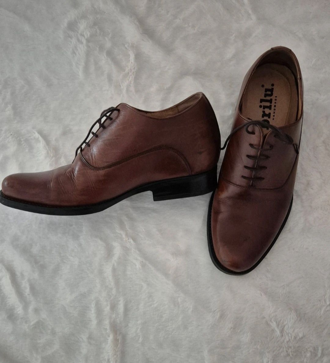 Męskie buty brilu. Podwyższające +7cm