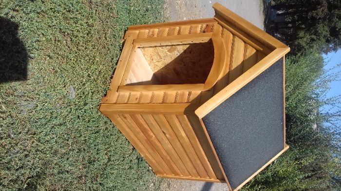 Вальер. Будка для собаки.