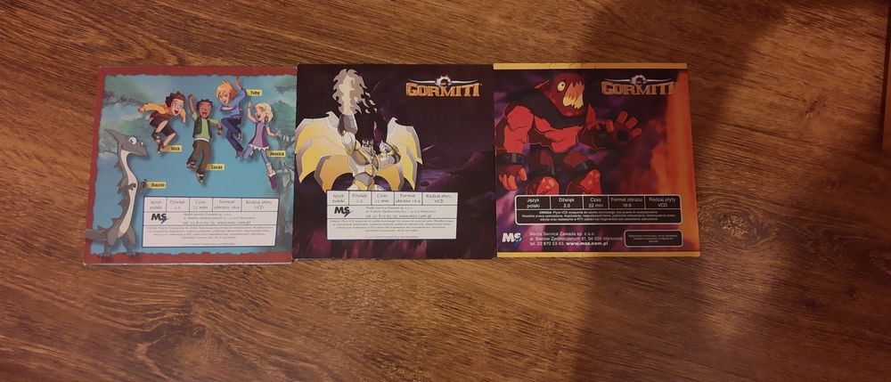 Bajki na DVD Gormiti