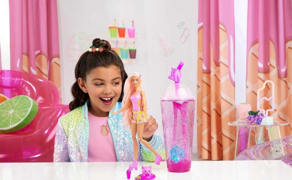 Barbie Pop Reveal Fruit Series лимонад