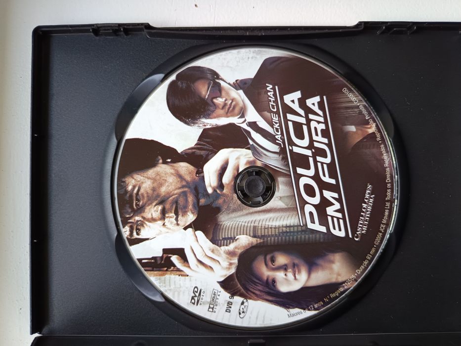 DVD polícia em fúria