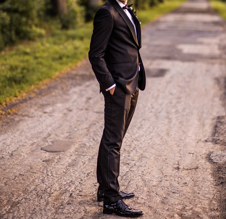 Smoking garnitur ślubny 182/96/82