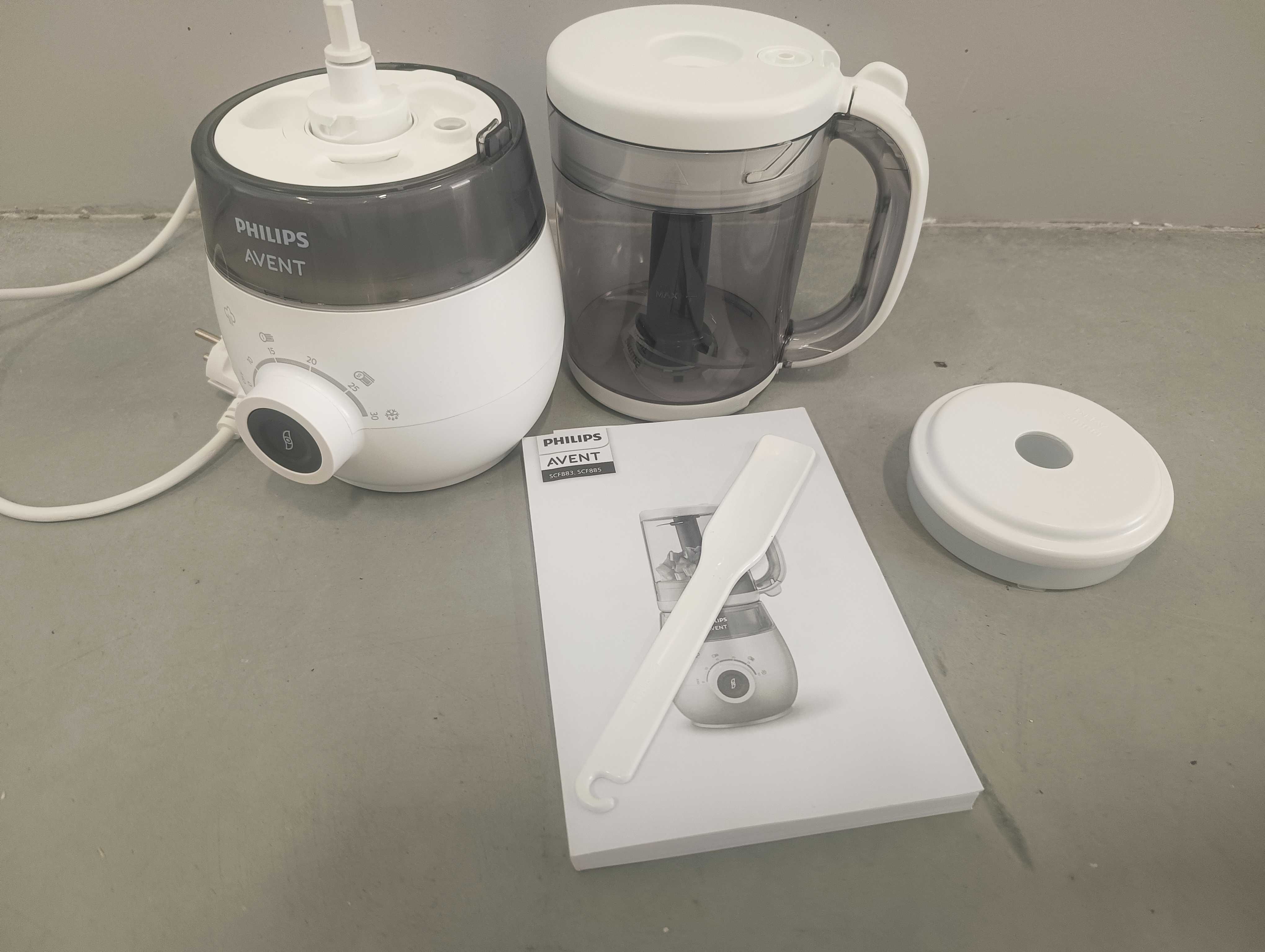 Philips SCF883/01 Blender Parowar do gotowania dla niemowląt  NOWE