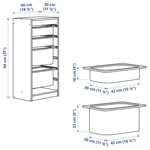 Regał Trofast Ikea