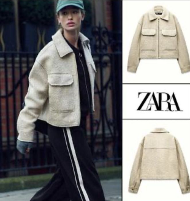 Куртка - бомпер ZARA ( M)