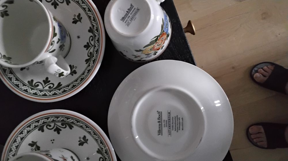 Trzy filiżanki VILLEROY BOCH ,nowe
