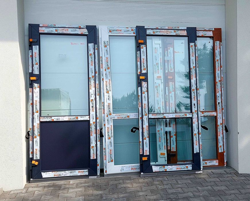 DRZWI PCV Sklepowe Antracyt i INNE - Duży wybór - Kurier - ZOBACZ