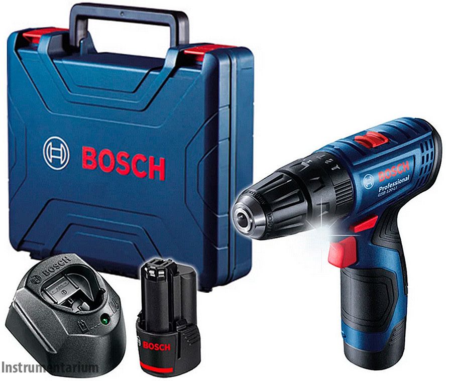 Акумуляторний  безщітковий ударний   шуруповерт  Bosch GSB 120-Li