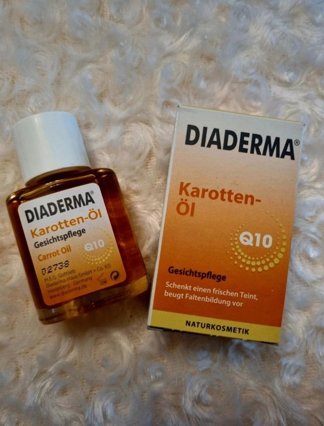 Olejek marchewkowy Diaderma, oryginalny niemiecki