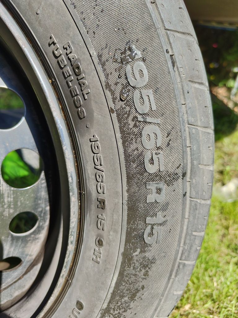 3szt. Felgi i opony renault Megane 15cali