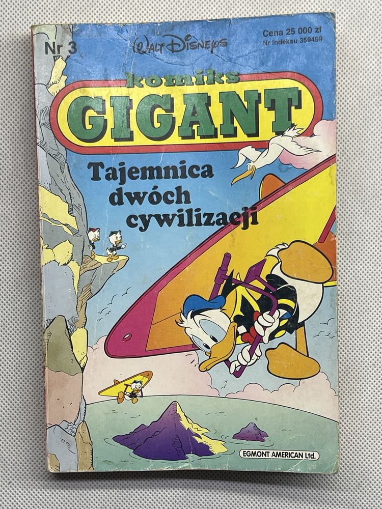 Komiks Gigant nr 3 – Tajemnica dwóch cywilizacji (1993)