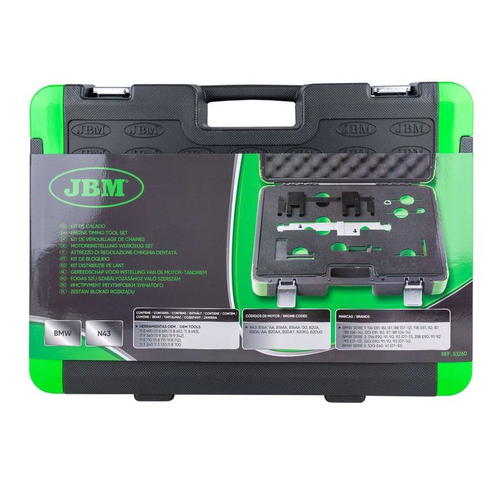 Kit Bloqueio p/ automóveis BMW N43 1.6/2.0 JBM JL20