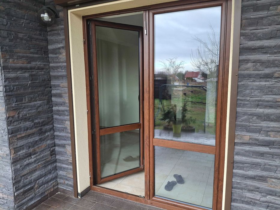 Okna same Skrzydla zloty dab  za darmo