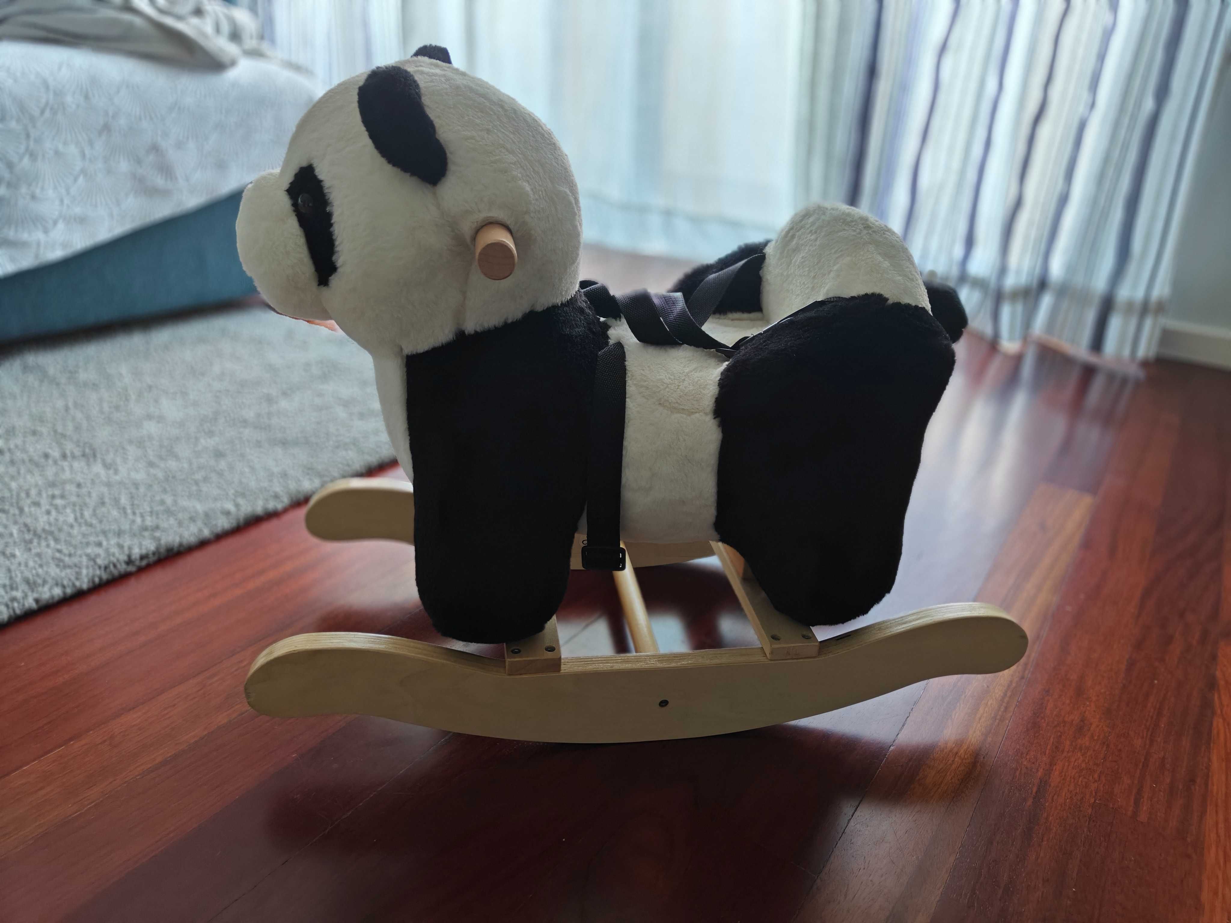 panda baloiço criança