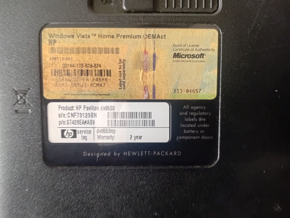 Portátil Hp para arranjo