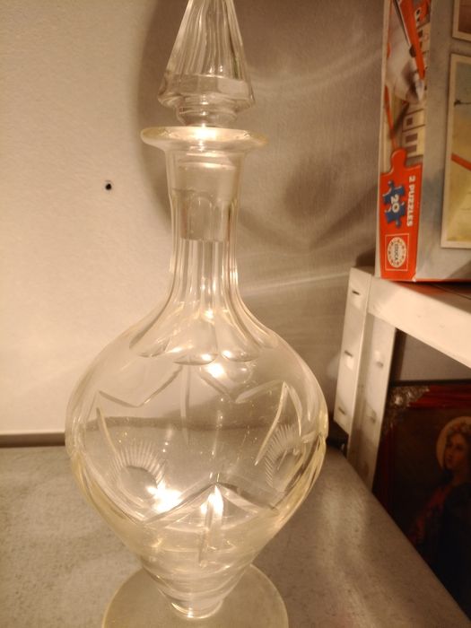 Conjunto de licoreira e 6 copos