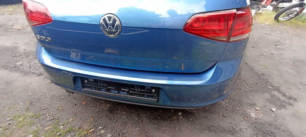 zderzak tył tylny vw golf VII lak la5j