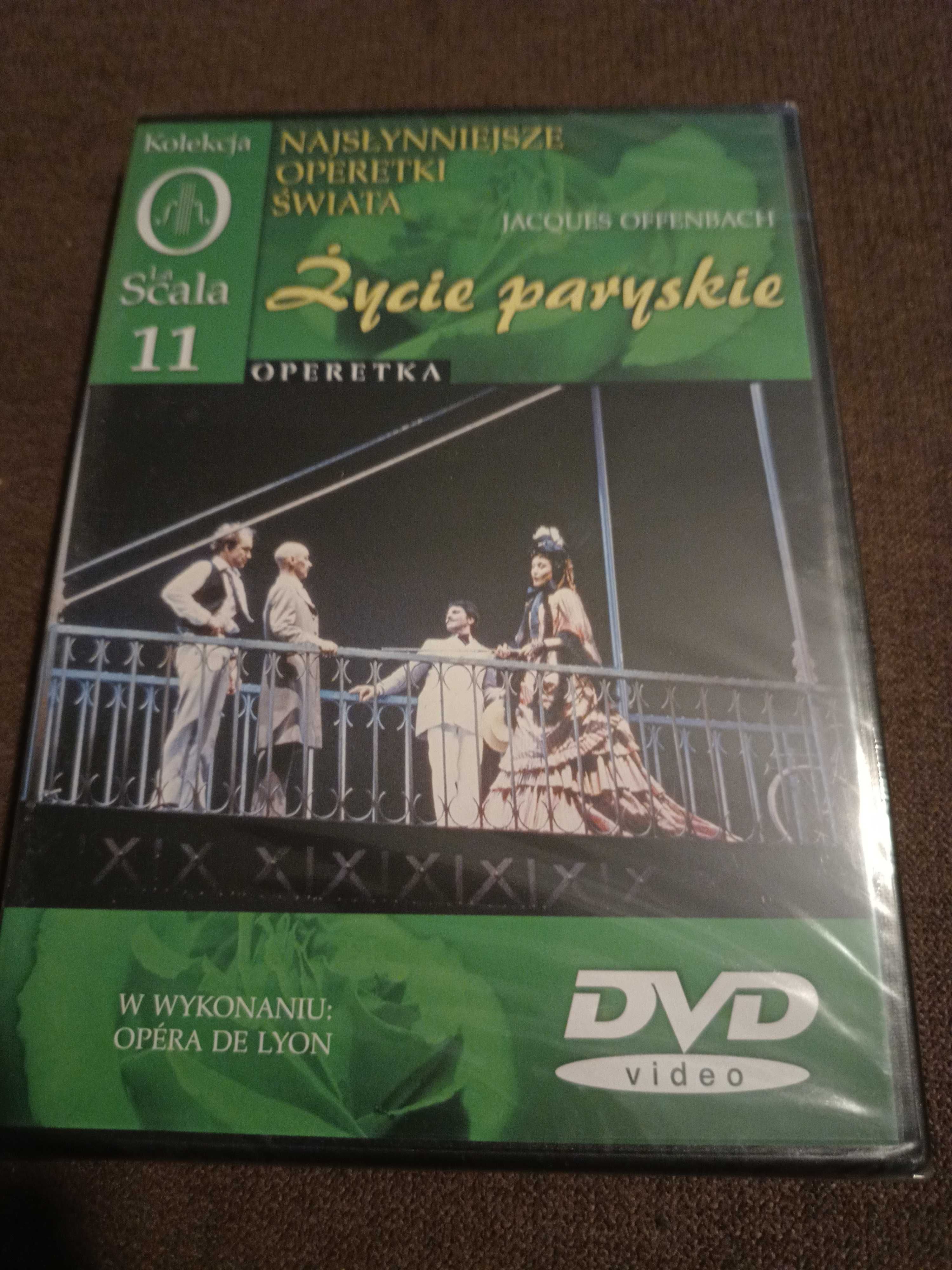 ŻYCIE PARYSKIE - Najsławniejsze operetki  świata część 11 nowa dvd