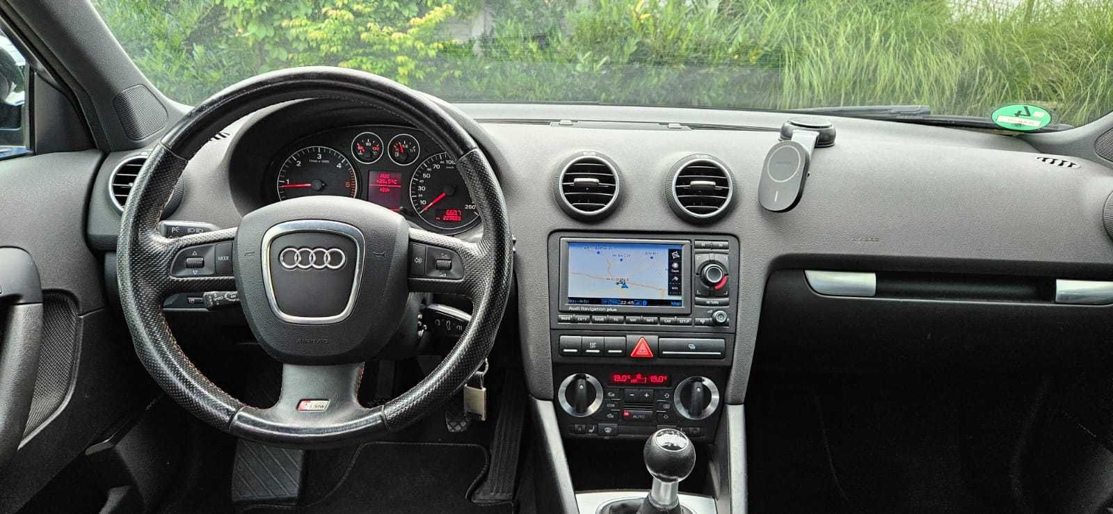 A3 sportback z bogatym wyposażeniem S-LINE 2,0 TDI, 170KM