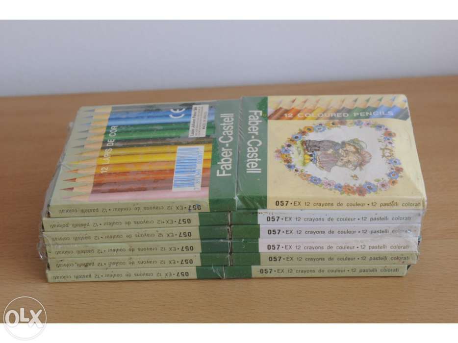 12 Lápis de cor Faber-Castell - 12 Embalagens