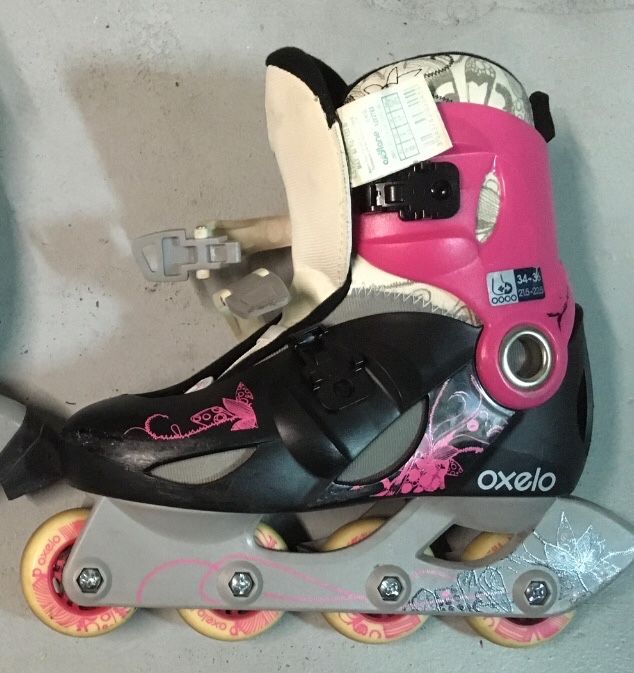 Patins em linha 4 rodas