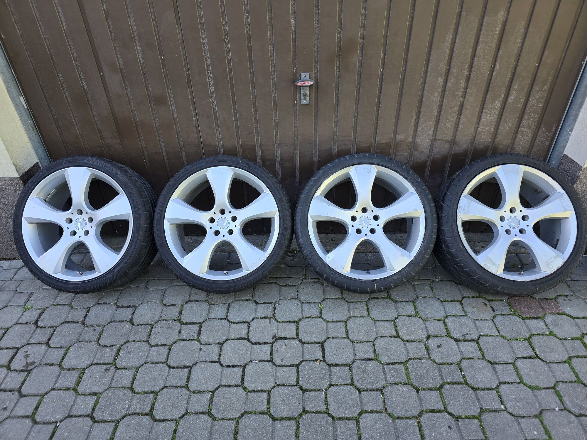 Felgi z oponami 255/35R20 Irmscher 5x112 Mercedes C klasa E CLS SL S