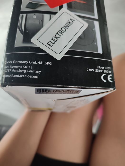 Gofrownica firmy Cloer