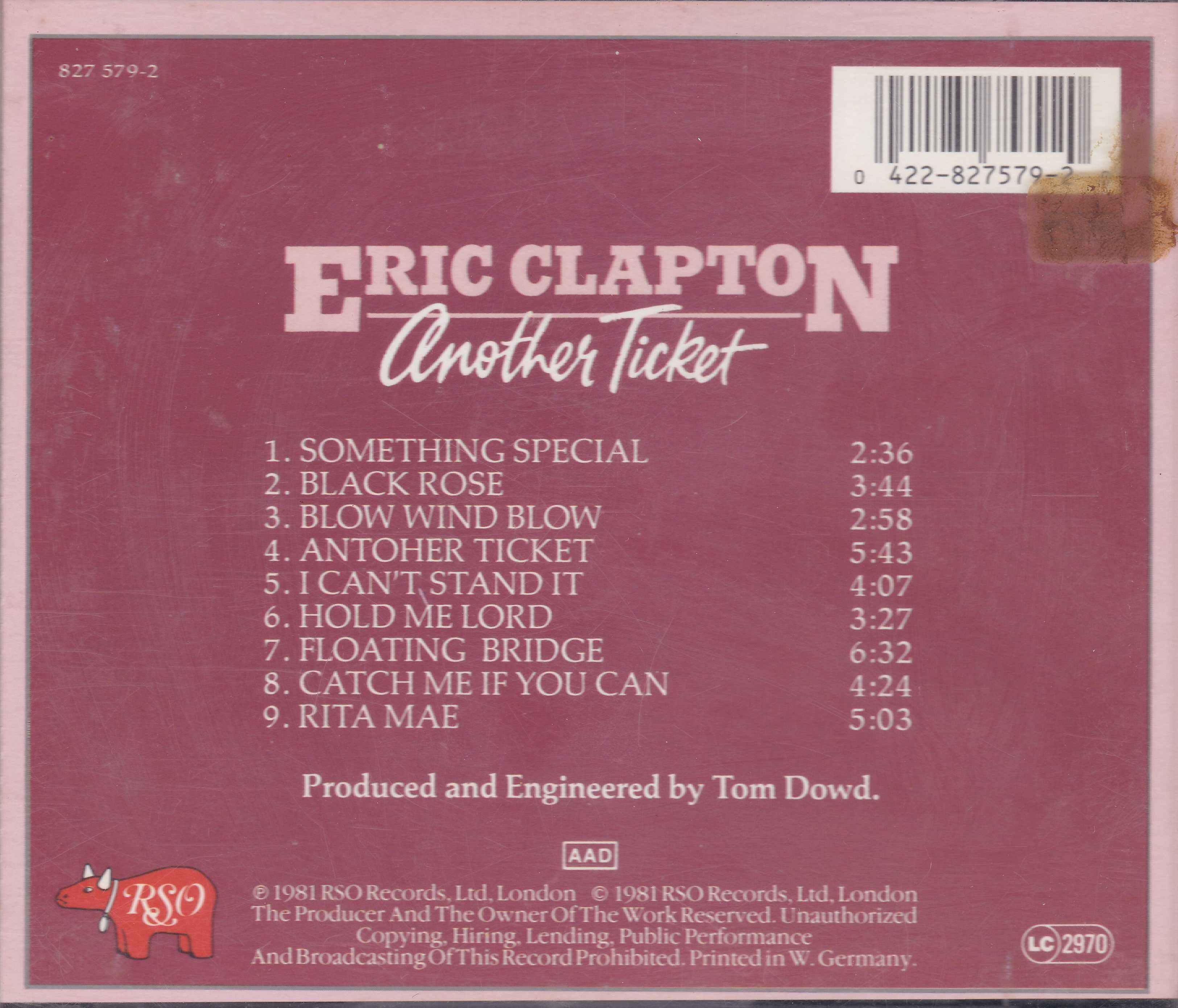 Eric Clapton – Another Ticket