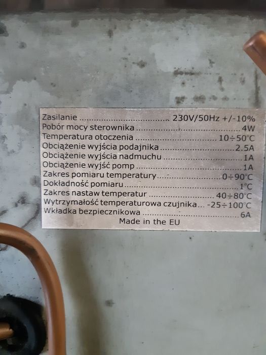 Sterownik kotła z podajnikiem