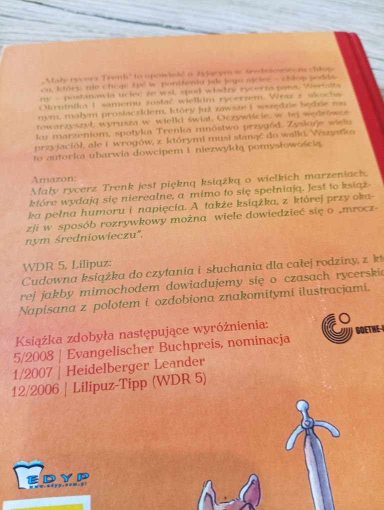 Mały rycerz Trenk. Kristen Boie