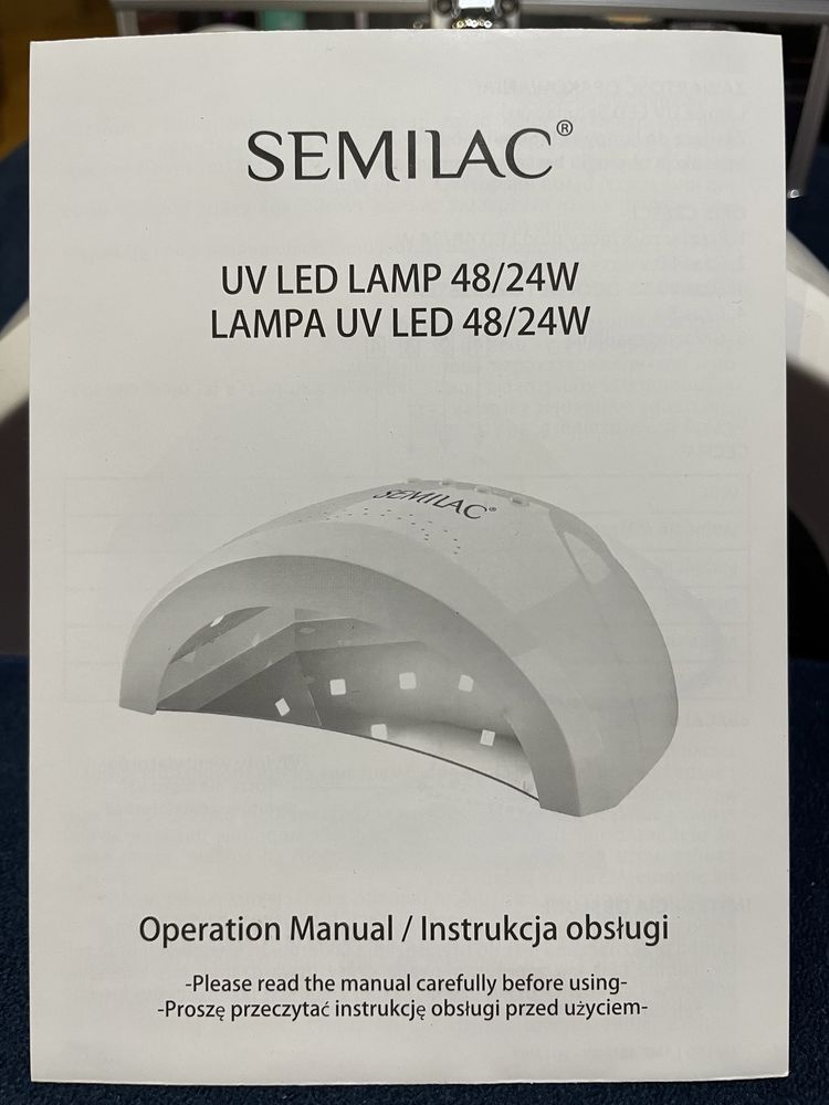 Lampa semilac UV LED 48/24W