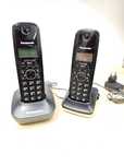 Conjunto 2 telefones sem fios Panasonic KX-TGA161EX