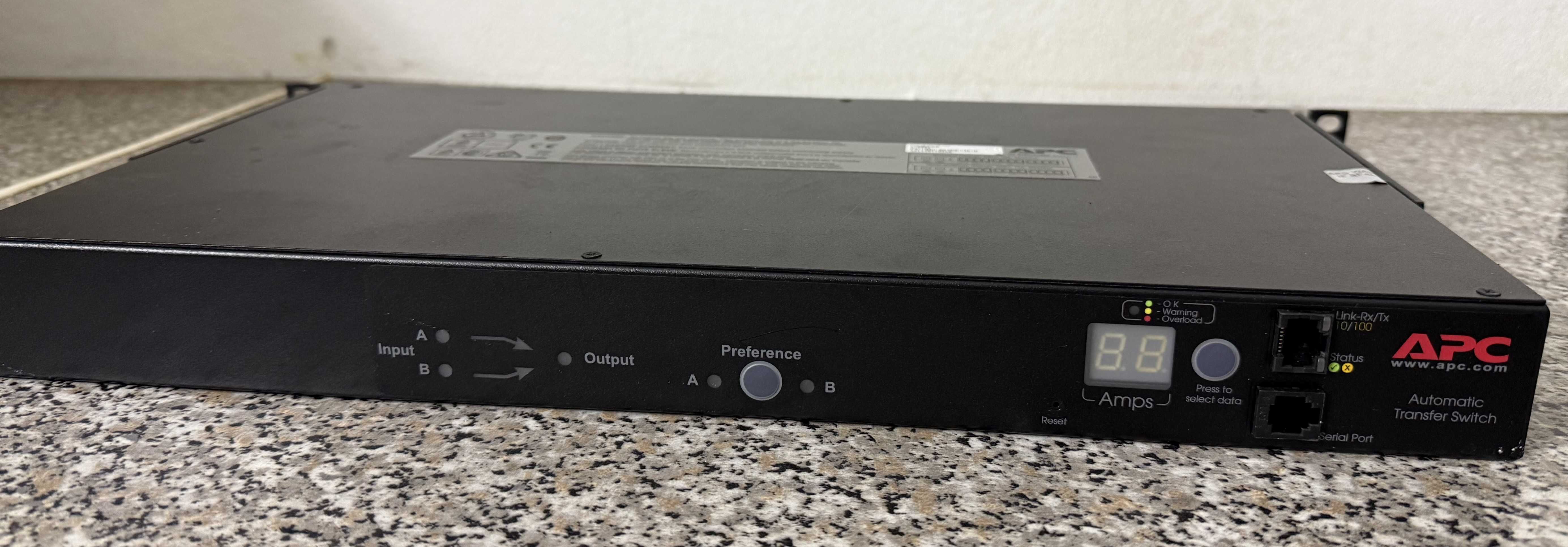 Automatic Transfer Switch (ATS) APC AP7721