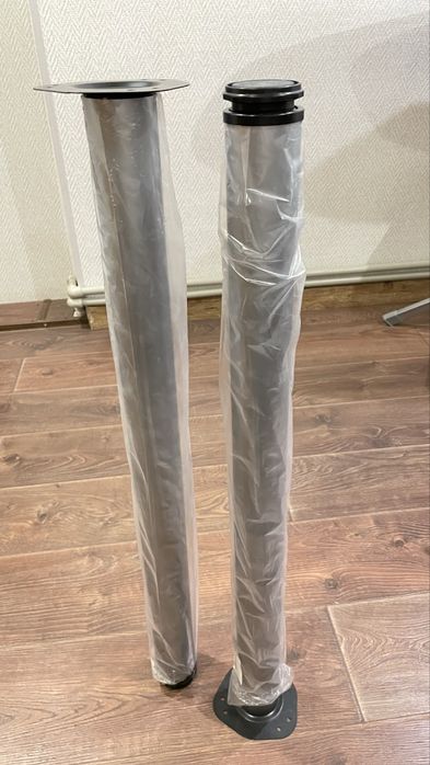 Меблева ніжка матовий хром