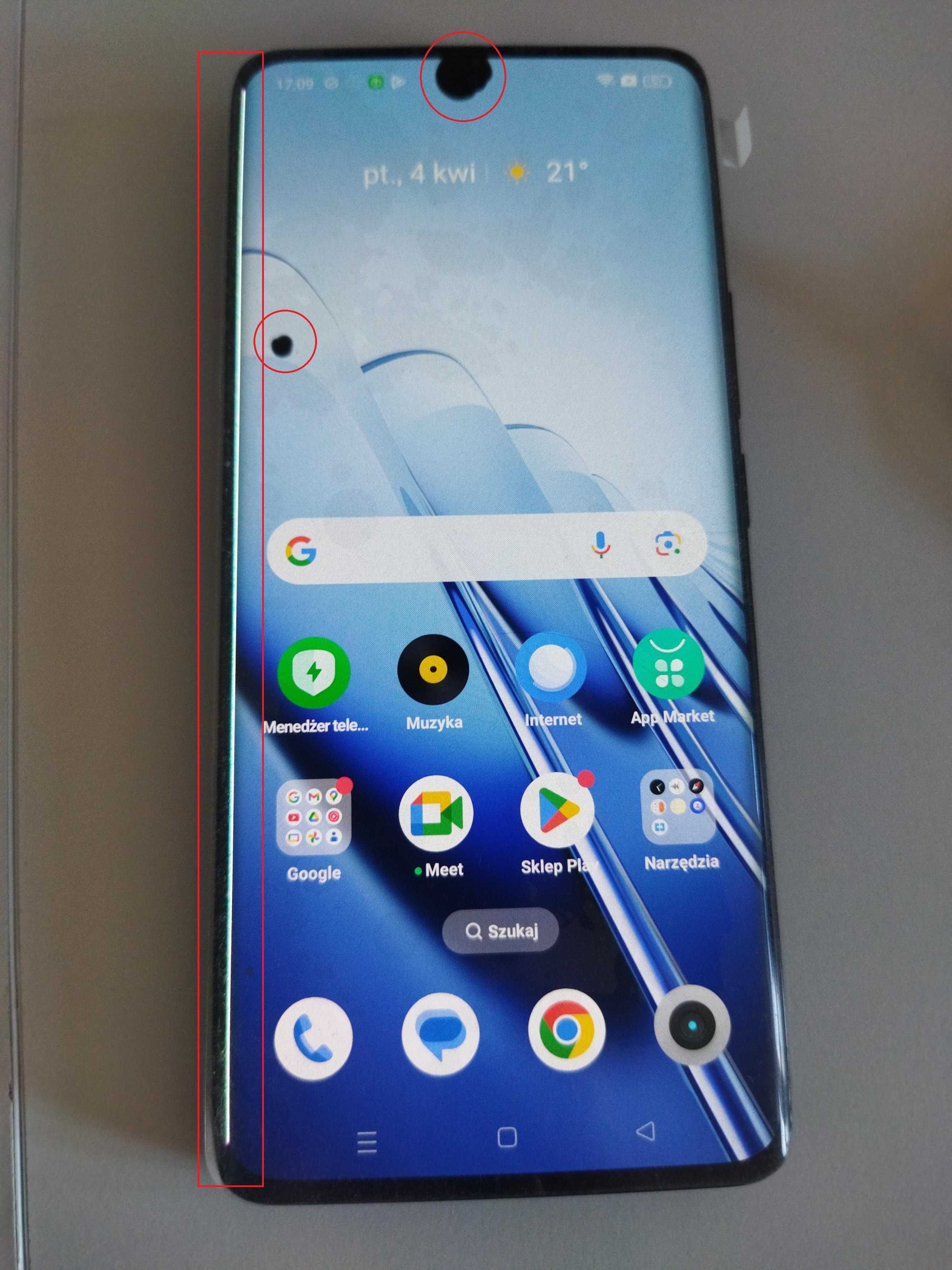 Wyświetlacz ekran OLED z uszczerbkiem do Realme 11 pro+ 5g RMX3740
