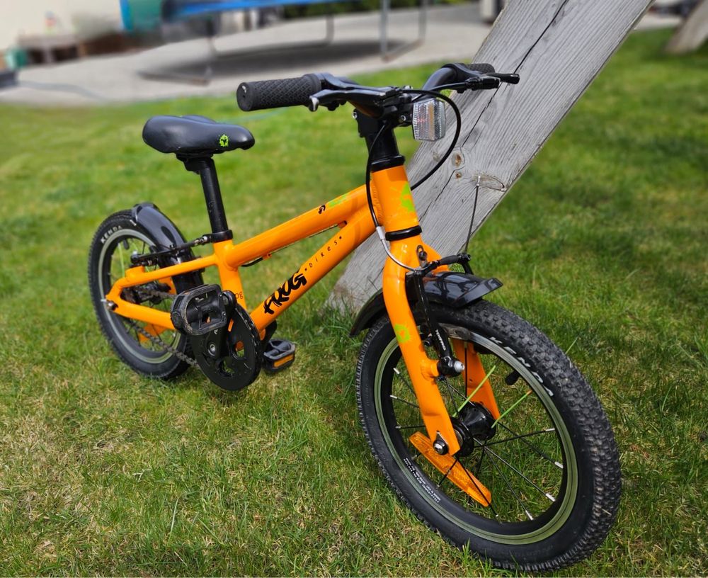 Rower dziecięcy Frog 40 koła 14” rowerek stan bdb
