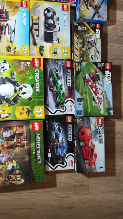 LEGO 17 nowych zestawów! Technic Speed Creator Minecraft Fortnite City