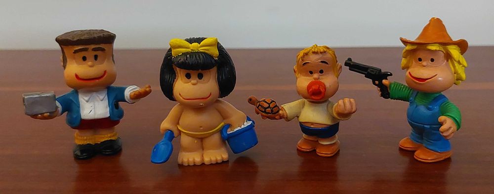 Figuras da Mafalda. Comics Spain