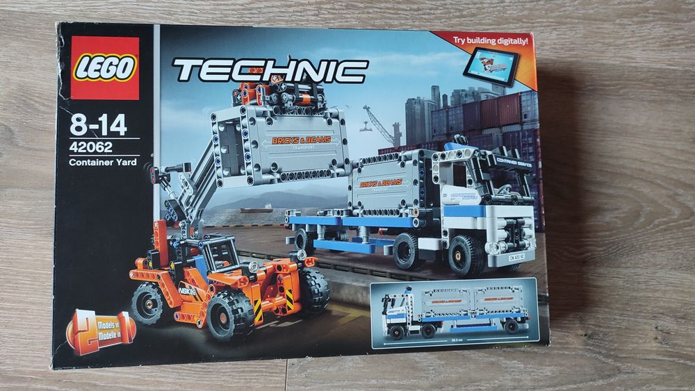 Klocki LEGO technic 42062 container yard