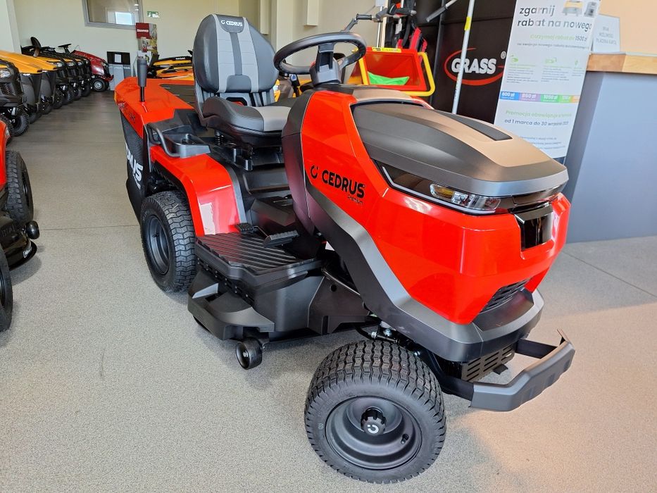 Nowy Traktorek Kosiarka PREMIUM CEDRUS C-TRAC-93HC 18KM 2 V-Twin