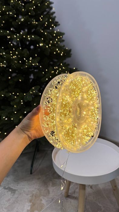 Гірлянди вуличні та для ялинки різних видів