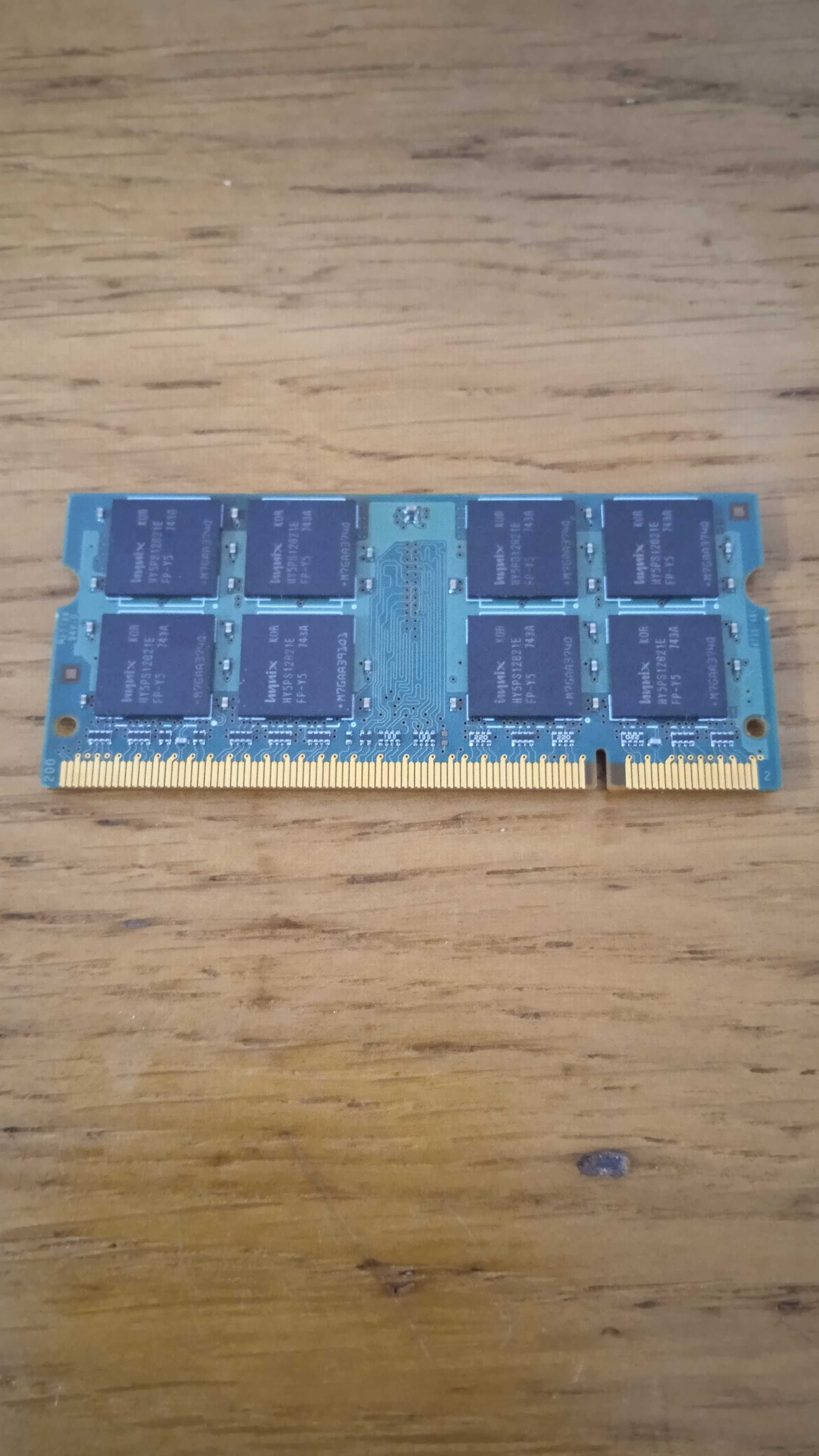Memórias RAM SODIMM DDR2 para Portáteis 533 / 667 Mhz