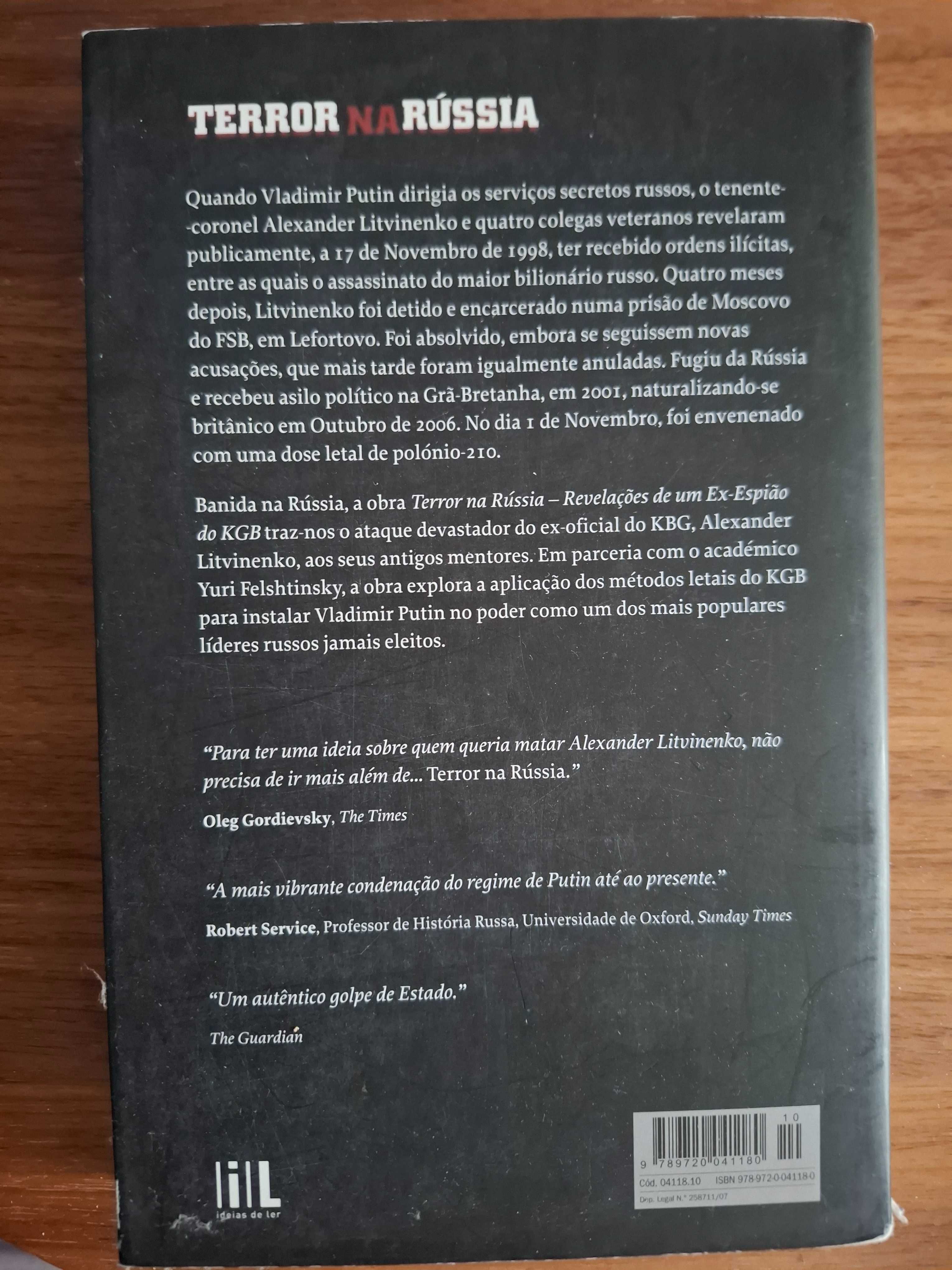 Livro Terror na Rússia
