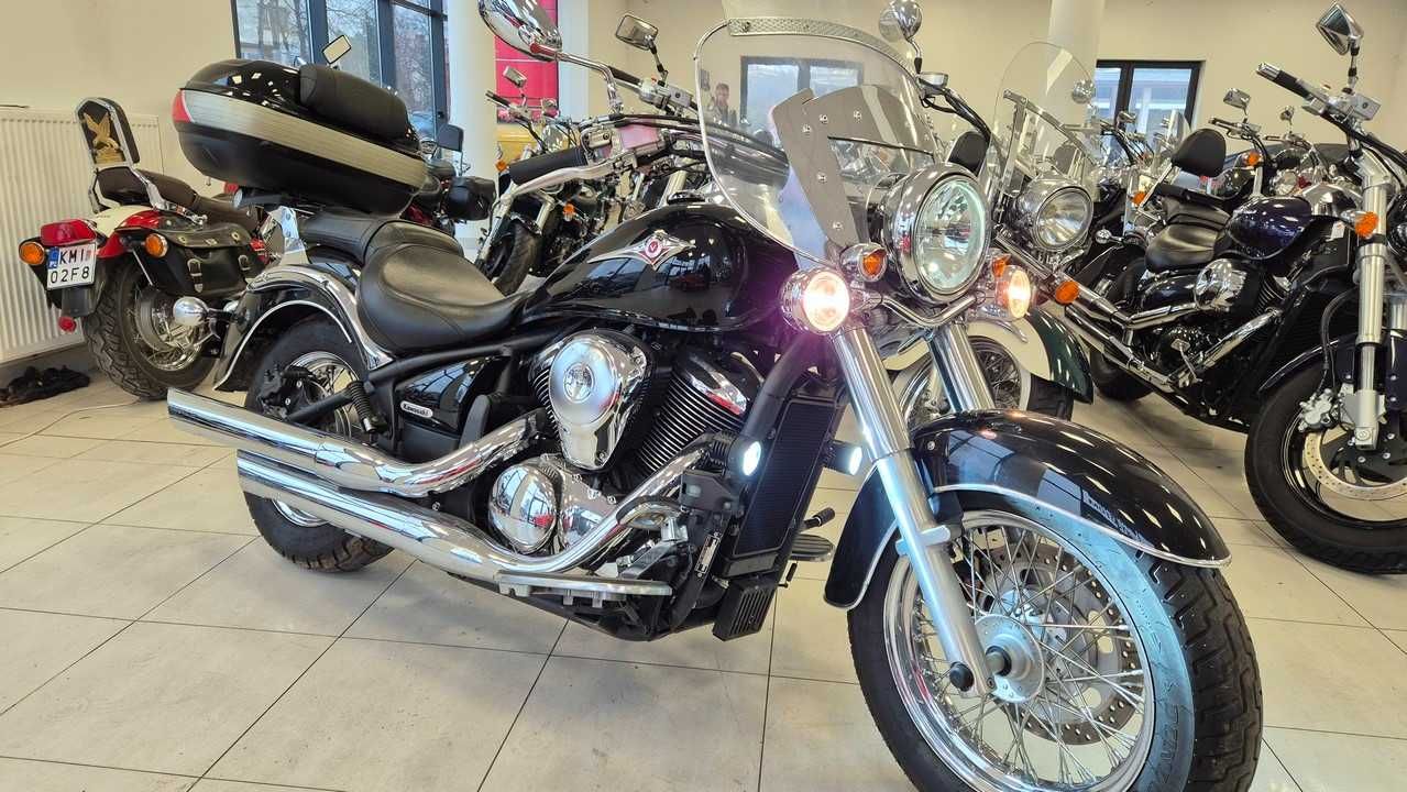12000 km kawasaki vulcan 900 WTRYSK ZOBACZ NÓWKA 2 LATA GWARANCJI