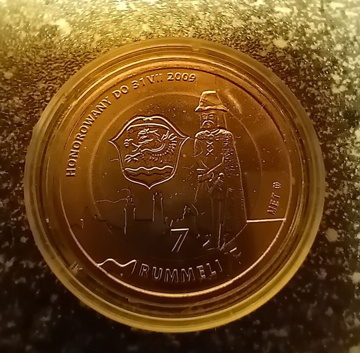 DUKAT LOKALNY 7 RUMMELI dzik/lis  Miastko- Zwierzęta