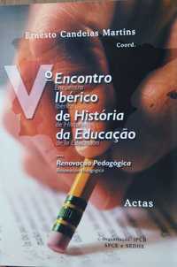 Actas do V Encontro Ibérico de História da Educação