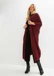 B.P.C narzutka bordowa kardigan oversize ^44/46