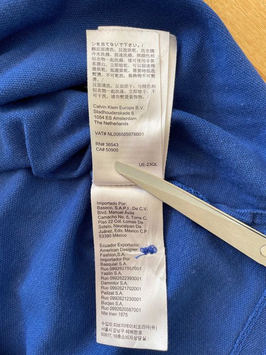 Koszulka polo CALVIN KLEIN slim fit roz. L