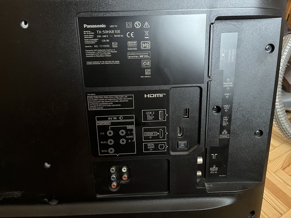 Telewizor Panasonic TX -50HX8 10E TV LED Pilot